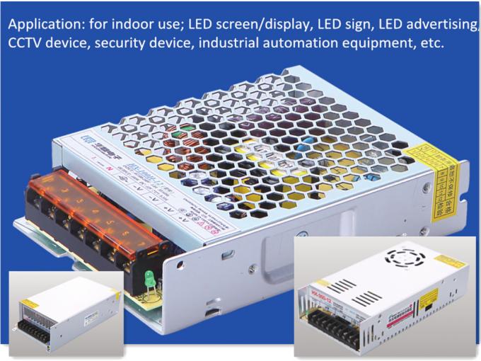 Beleuchtungstransformator Leistungsfähigkeit 12V 33A LED der Stromversorgungs-12V 400W 82% 2